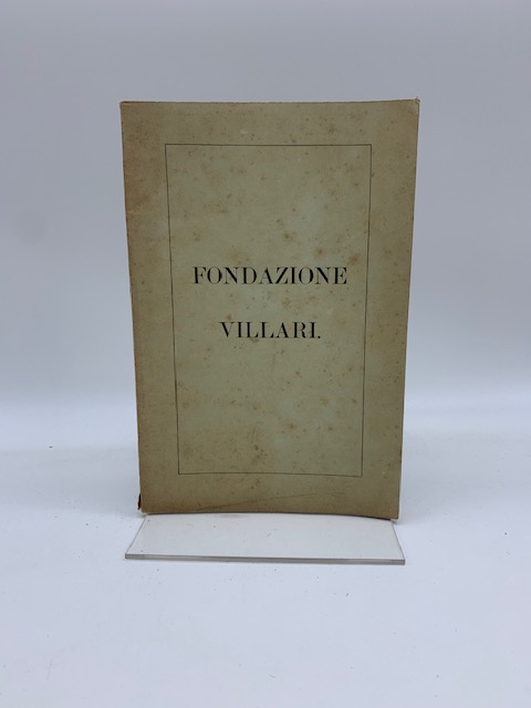 Fondazione Villari